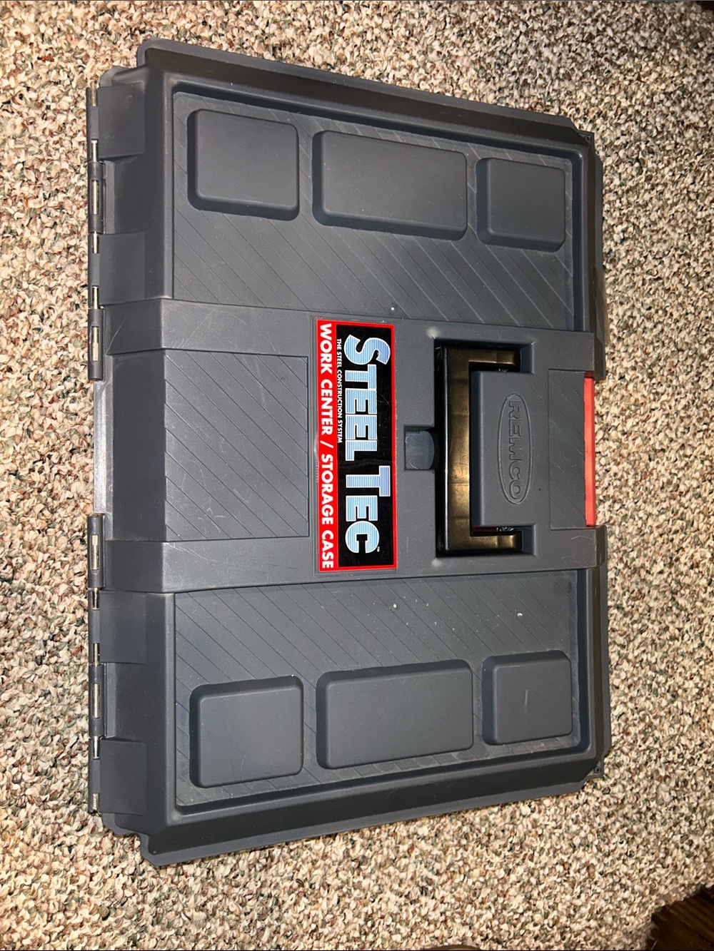Steel Tec Construction System Work Center/Storage Case